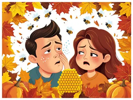 Rola miodu pszczelego i pyłku kwiatowego w jesiennej profilaktyce zdrowotnej