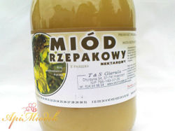 Rapeseed honey 1.2 kg PREMIUM