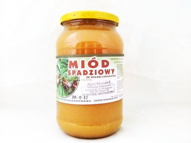 Miód Spadziowy Liściasty 1,2 kg PREMIUM