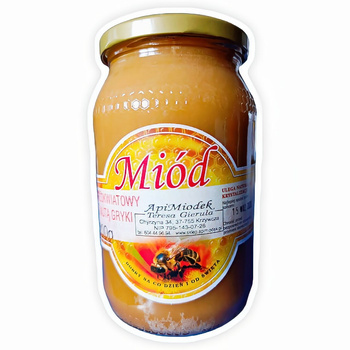 Miód Wielokwiatowy z nutą Gryki 1,2 kg PREMIUM