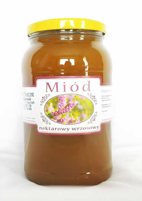 Miód Wrzosowy PREMIUM 1,2 kg