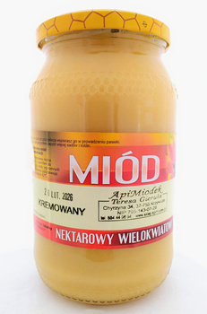 Miód Wielokwiatowy 1,2 kg PREMIUM KREMOWANY