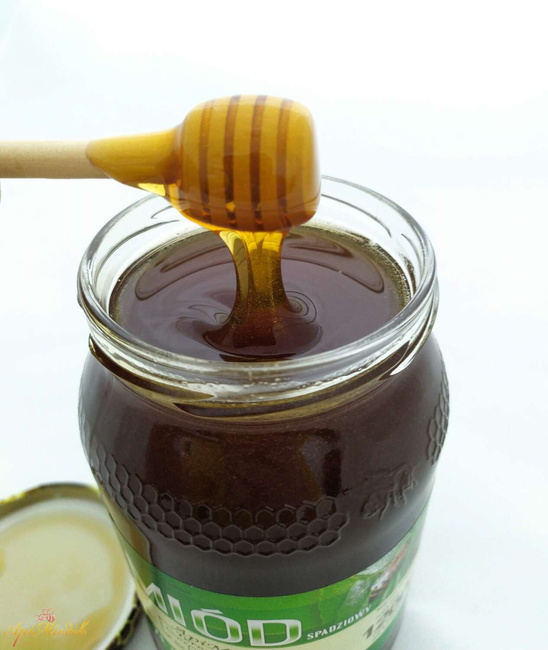 Miód Spadziowy Liściasty 1,2 kg PREMIUM