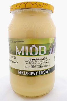 Miód Lipowy 1,2 kg PREMIUM KREMOWANY