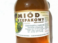 Miód Rzepakowy KREMOWANY 1,2 kg PREMIUM