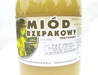 Miód Rzepakowy KREMOWANY 1,2 kg PREMIUM